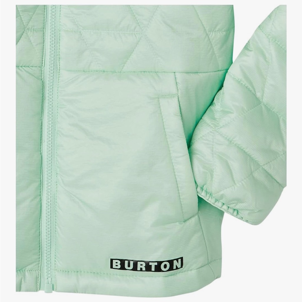 Kids' Green Burton Versatile Heat Insulated Winter Snow Jacket Coat — image 4 of 8
